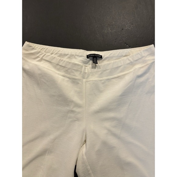 Eileen Fisher Pants - Women's Size M - White - Picture 2 of 8